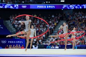 italy group rhythmic gymnastics aug 9 72